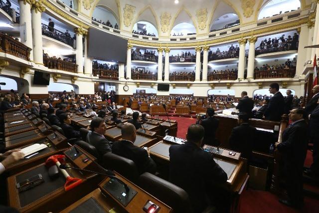 Con la incorporación y la juramentación de los congresistas en este acto de trascendencia patriótica, se renueva para los próximos cinco años el Poder Legislativo.