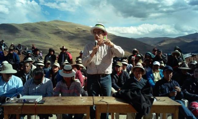 El vicepresidente de la República, Martín Vizcarra, encabeza la comisión del Poder Ejecutivo, para el caso Las Bambas.