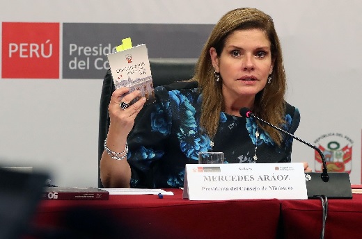 Mercedes Aráoz, presidenta del Consejo de Ministros. EFE