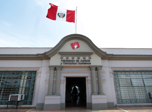 ministerion de justicia y derecho humanos